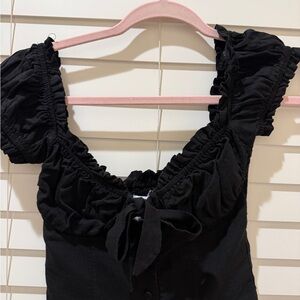 Princess Polly Elegant Black Top